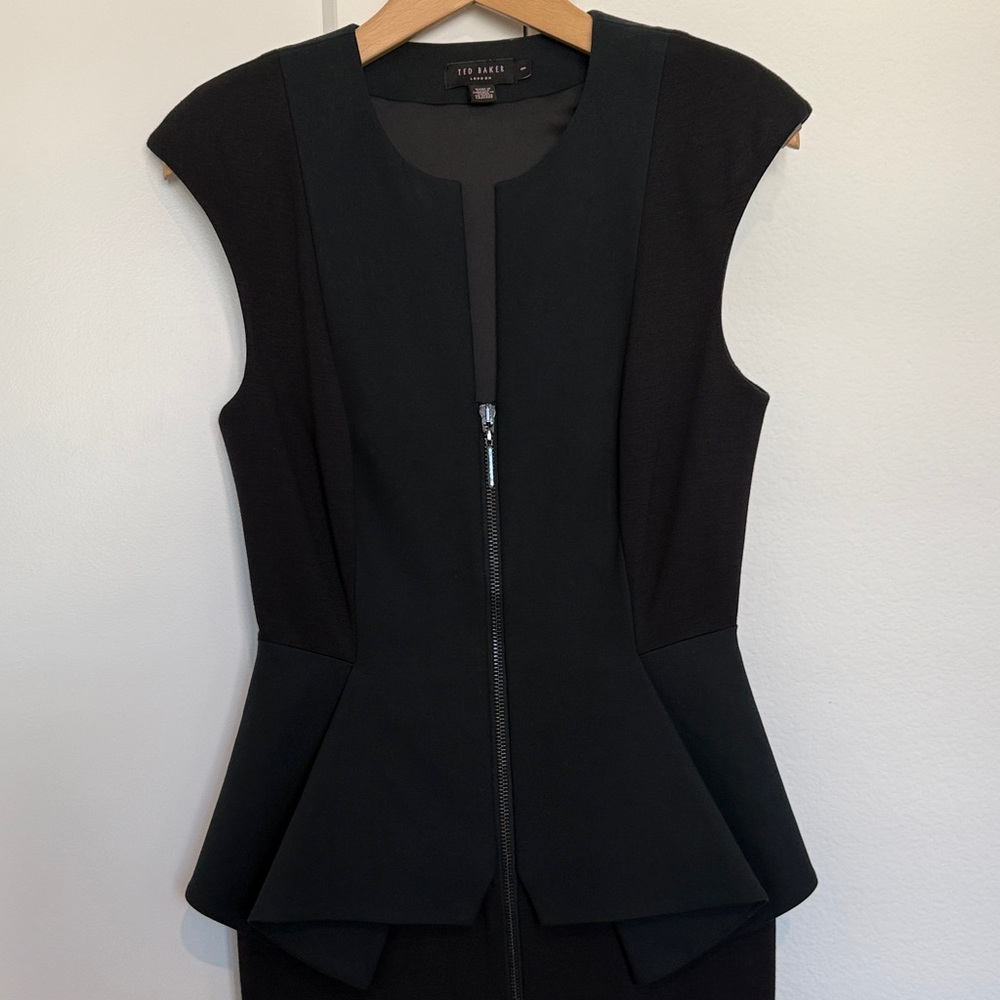 Ted Baker ‘Jamthun’ Zip Peplum Sheath Dress - Picture 4 of 14